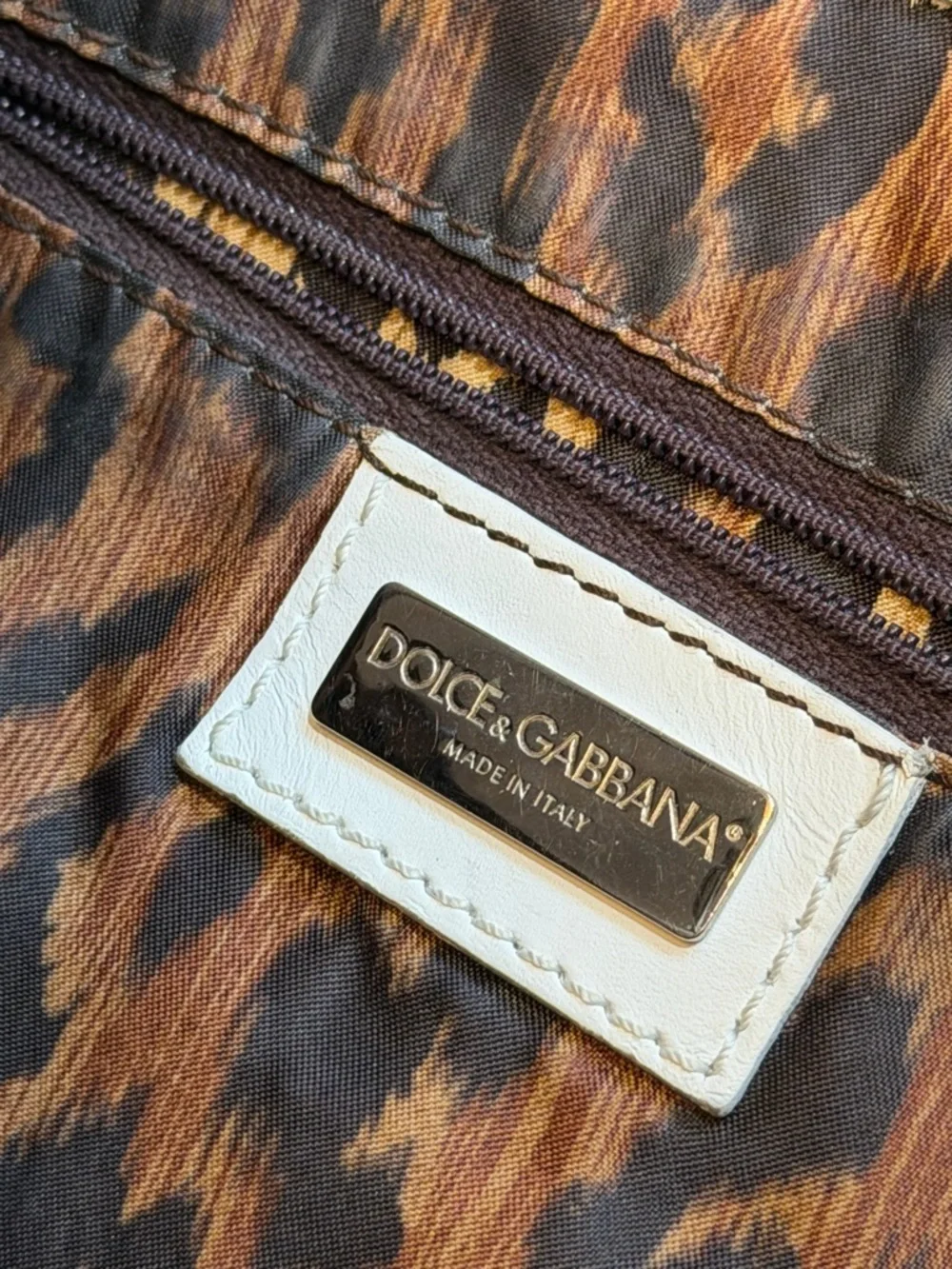 DOLCE & GABBANA Vintage Handbag Love Large Leather Iconic Hobo AUTHENTIC white - Picture 13 of 14